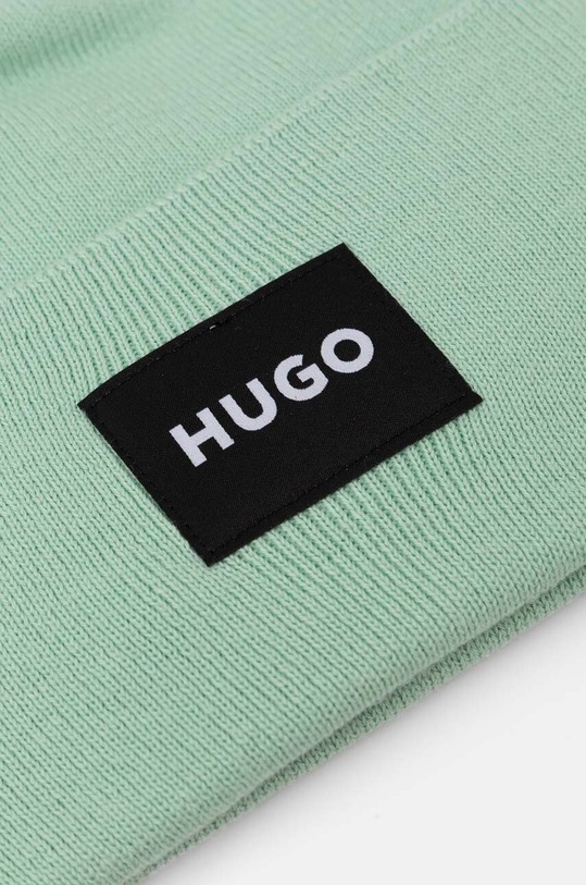 HUGO caciula din bumbac 50521405 verde AW24