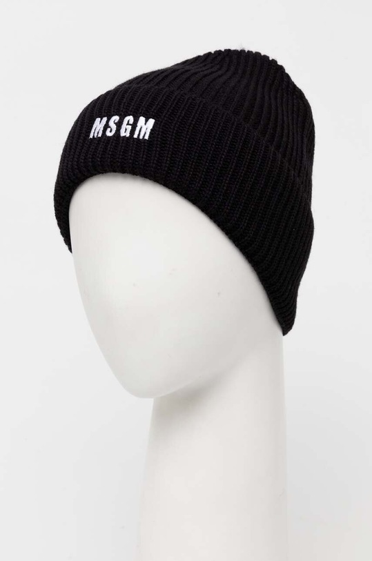 Accesorii MSGM caciula de lana 3541MDL08.237761 negru