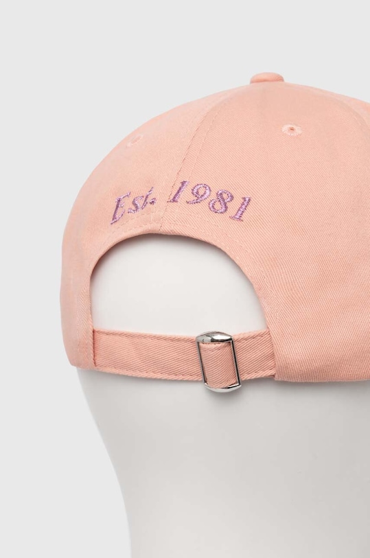 Бавовняна бейсболка Guess CLAUDIE рожевий W4YZ00.WEGD0