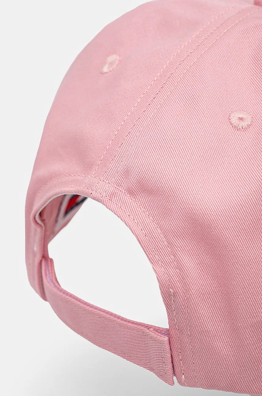 Doplňky Bavlněná baseballová čepice Tommy Jeans AW0AW16868 růžová