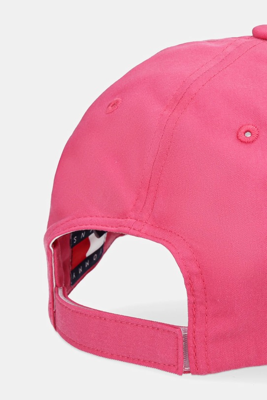 Doplňky Bavlněná baseballová čepice Tommy Jeans AW0AW16868 růžová