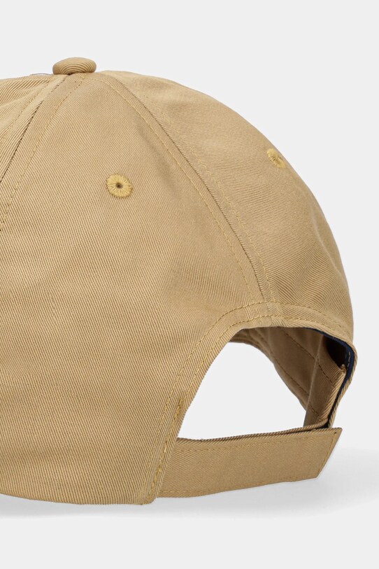 Аксессуары Хлопковая кепка Tommy Jeans AW0AW16868 бежевый