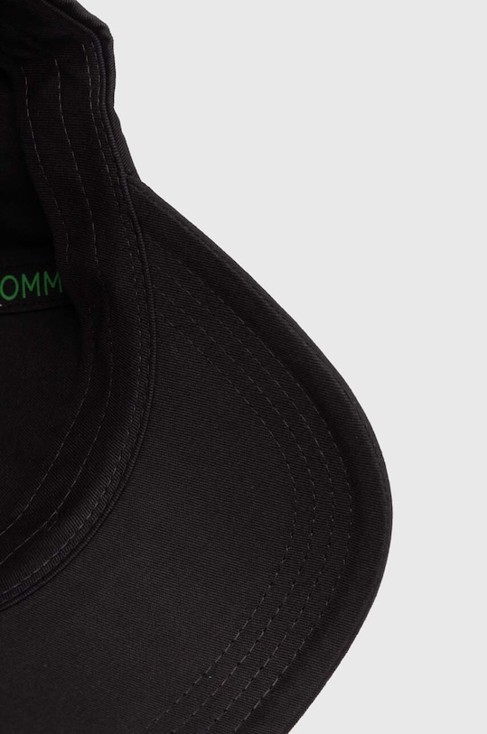 Tommy Jeans șapcă de baseball din bumbac negru AW0AW16868