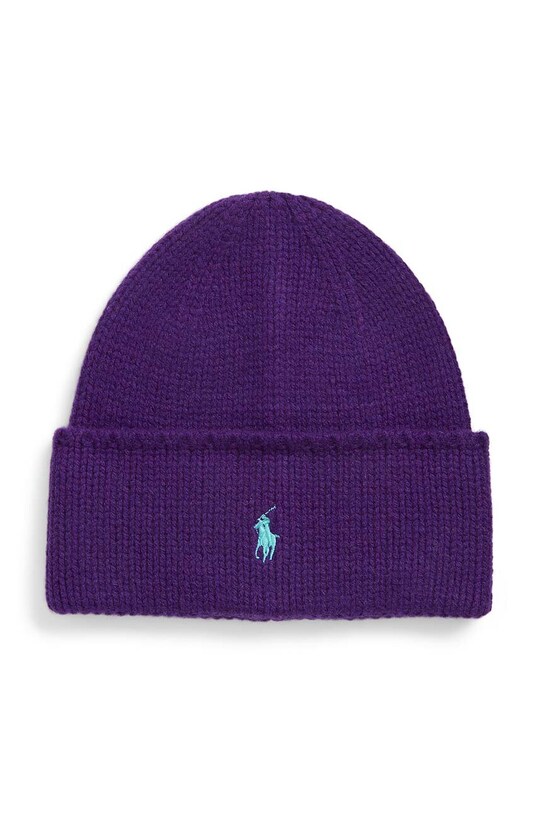 Polo Ralph Lauren caciula de lana uni violet 455954355