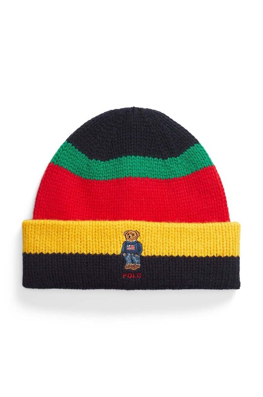 Polo Ralph Lauren caciula de lana cu modele multicolor 455954362