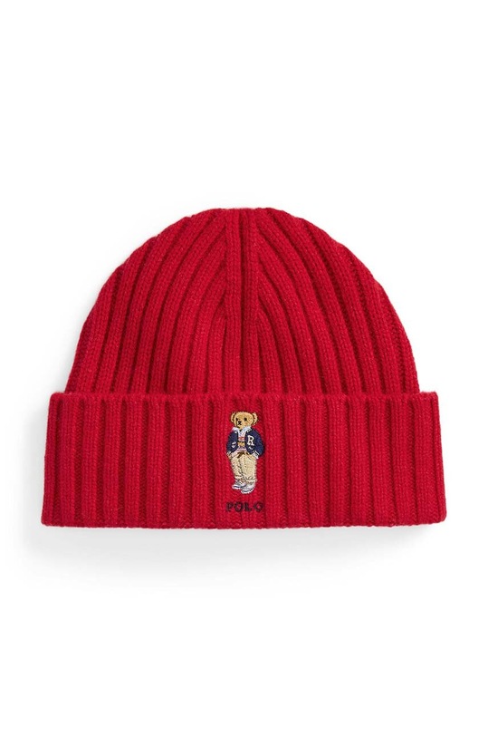 Polo Ralph Lauren caciula de lana uni rosu 455954369