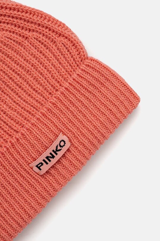 Doplnky Vlnená čiapka Pinko 104489.A1CH oranžová