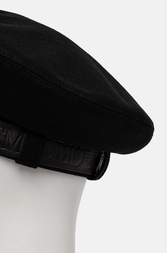 Doplnky Baretka Emporio Armani 637124.4F513 čierna