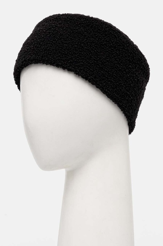 Emporio Armani beret wełniany 637174.4F515 czarny AW24