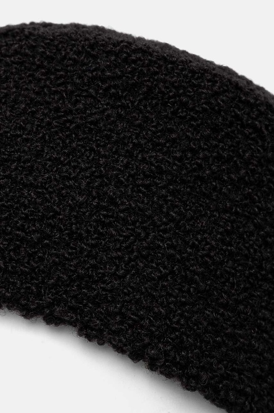 Emporio Armani beret wełniany czarny 637174.4F515