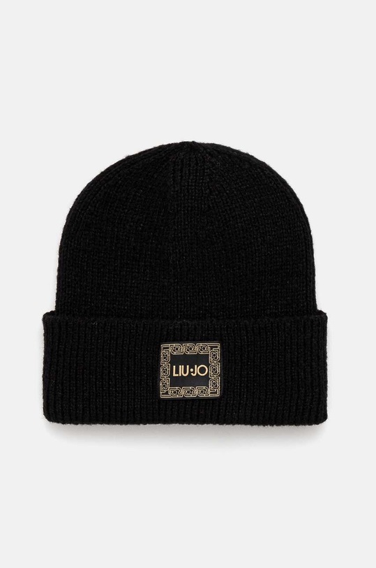 Liu Jo berretto a maglia pesante nero 2F4046.M0300