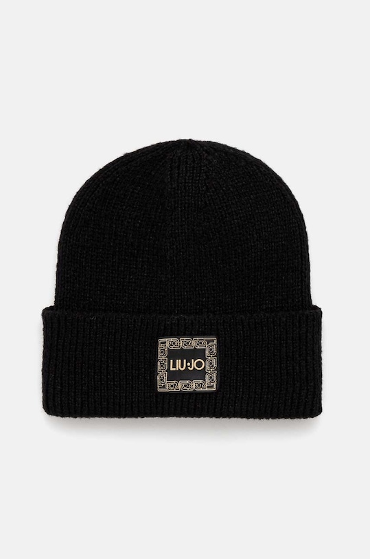 Liu Jo berretto a maglia pesante nero 2F4046.M0300