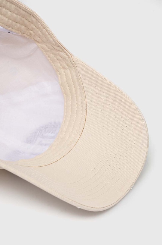 Elisabetta Franchi czapka z daszkiem bawełniana beżowy CL01F46E2