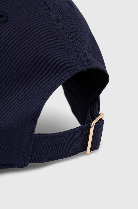 Akcesoria Elisabetta Franchi czapka z daszkiem bawełniana CL01F46E2 granatowy