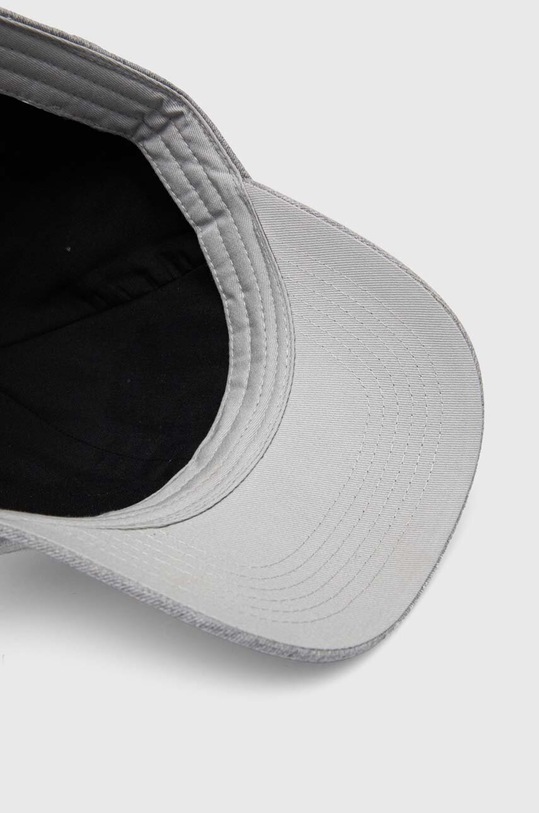 Elisabetta Franchi czapka z daszkiem bawełniana szary CL01F46E2