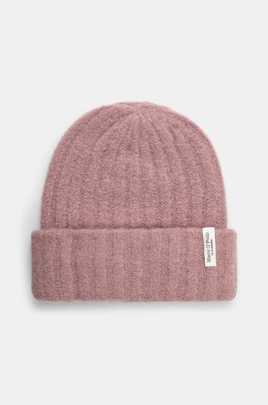 Marc O'Polo caciula de lana uni roz 409606801159
