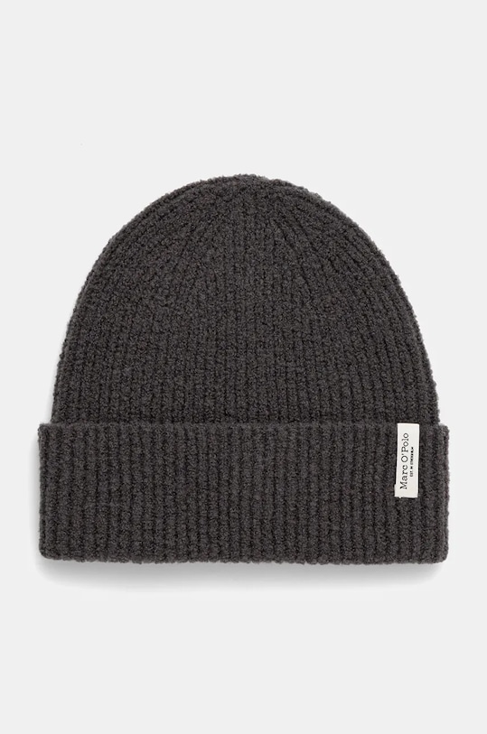 Marc O'Polo czapka melanż szary 409609701203