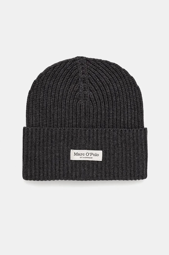Čepice Marc O'Polo bavlna šedá 409605901141