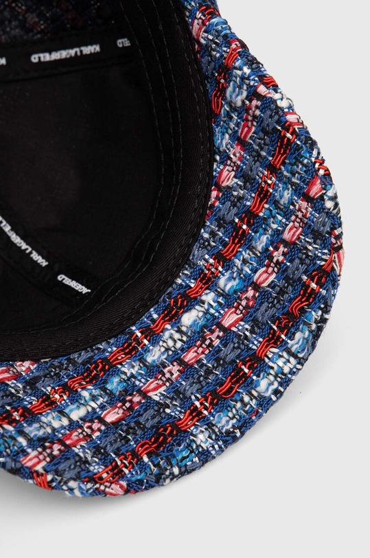 Karl Lagerfeld czapka z daszkiem niebieski 245W3412