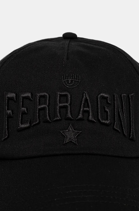 Bavlnená šiltovka Chiara Ferragni 77SBZK21 čierna AW24