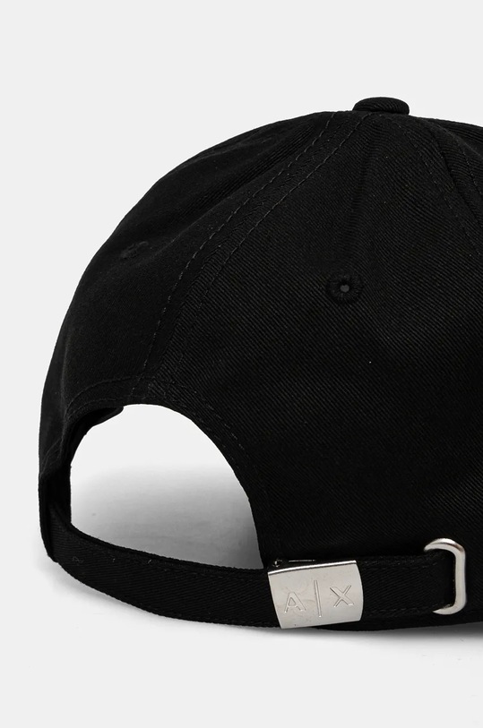 Accesorii Armani Exchange șapcă de baseball din bumbac XW000083.AF10526 negru