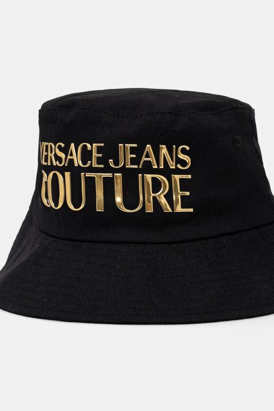 Dodaci Pamučni šešir Versace Jeans Couture 77HAZK04.ZG268 crna