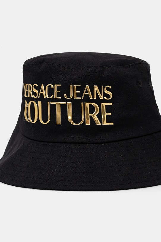Doplnky Bavlnený klobúk Versace Jeans Couture 77HAZK04.ZG268 čierna