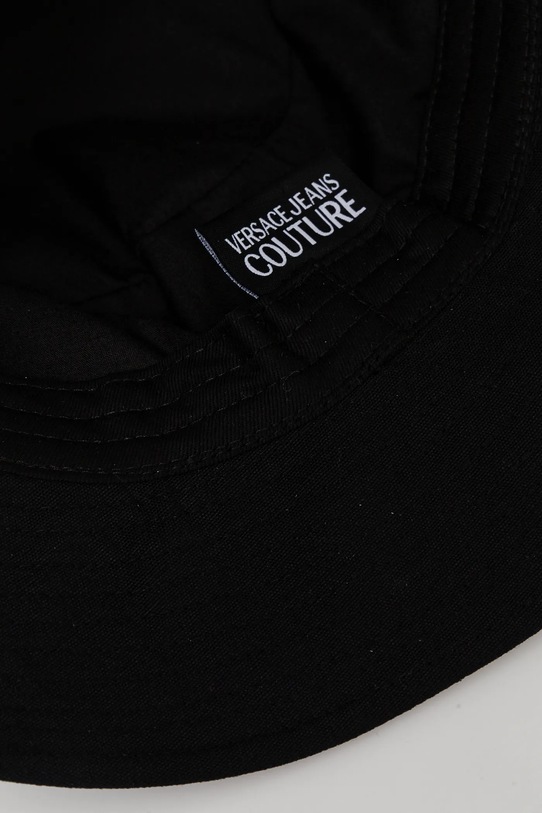 Bavlněný klobouk Versace Jeans Couture černá 77HAZK04.ZG268