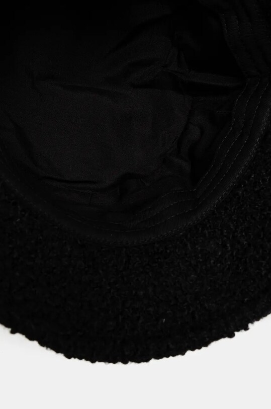 Klobúk s prímesou vlny Versace Jeans Couture 77HAZK07.ZSB12 čierna