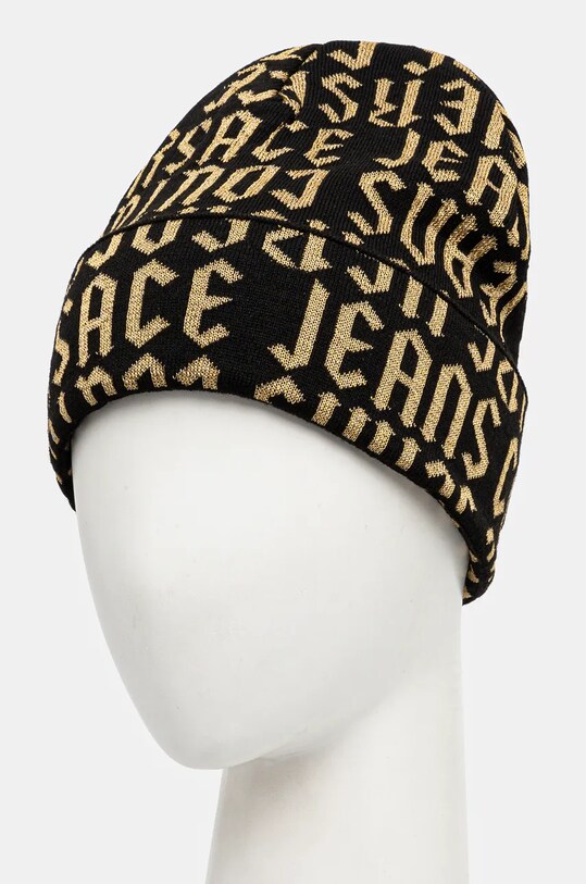 Шапка Versace Jeans Couture 77HAZK54.ZG293 чорний AW24