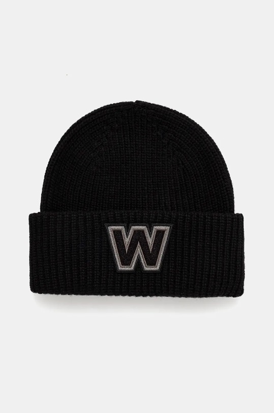 Vunena kapa Weekend Max Mara natpis crna 2425576025600