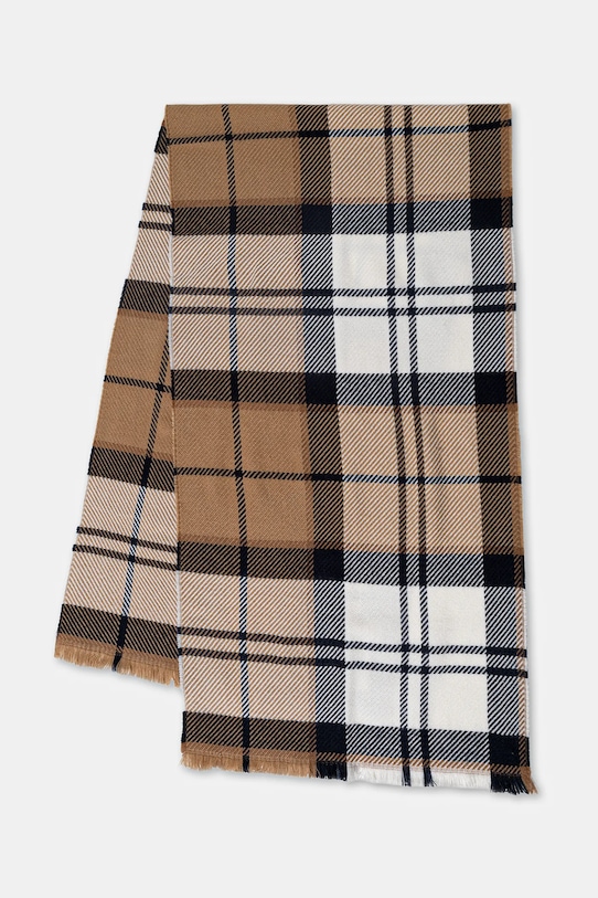 Barbour czapka i szalik LGS0094 beżowy AW25
