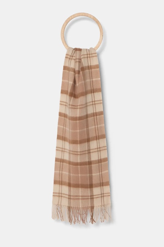 Doplňky Vlněná čepice a šála Barbour LGS0096 béžová