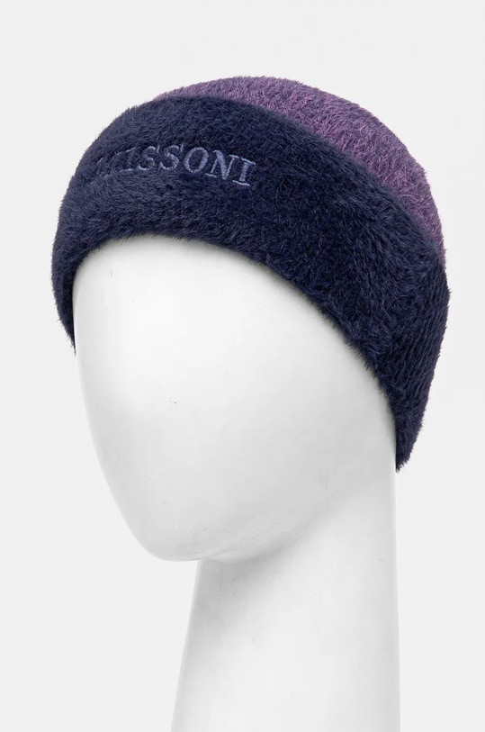 Missoni czapka CP00PAD9828 fioletowy AW24