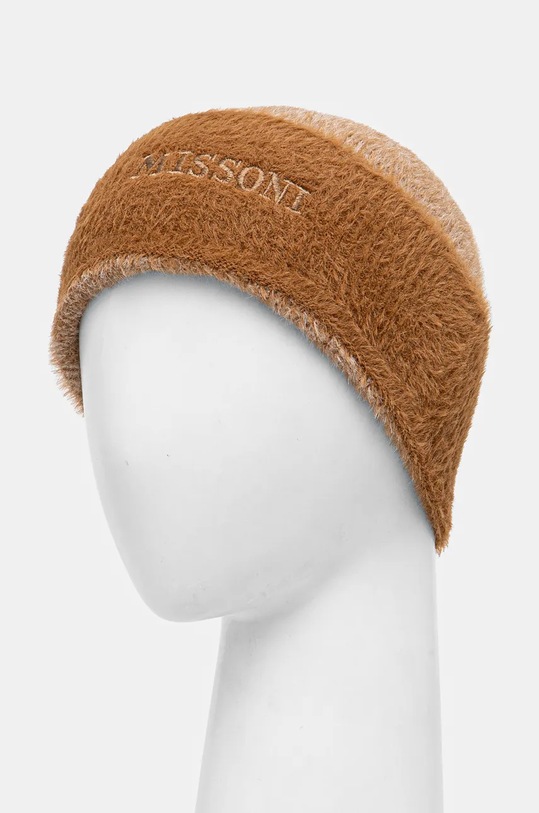 Missoni czapka CP00PAD9828 brązowy AW24