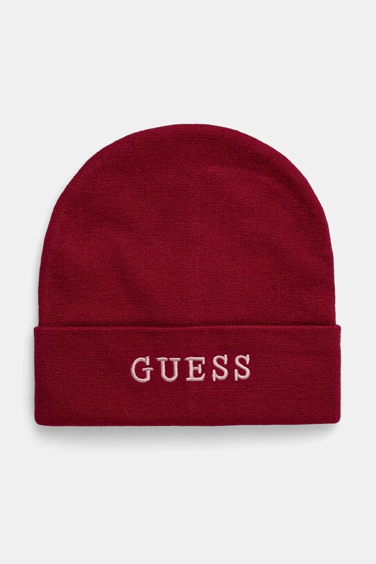 Шапка Guess аппликация бордо AW5189.POL01
