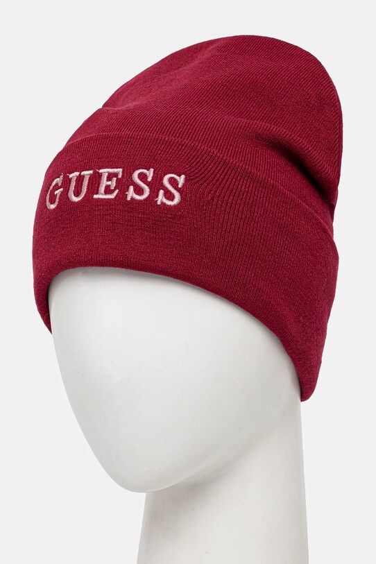 Шапка Guess AW5189.POL01 бордо AW24