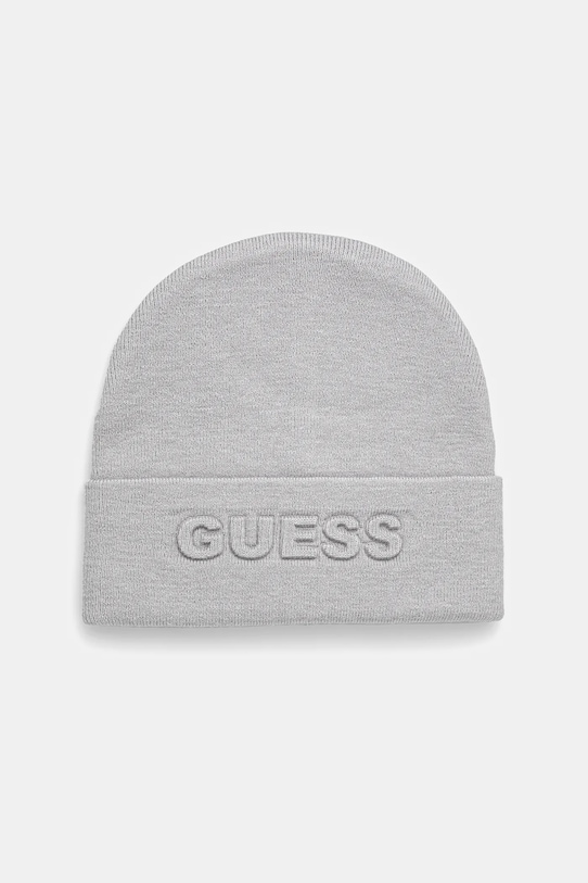 Čiapka Guess stredne hrubá sivá AW5179.POL01
