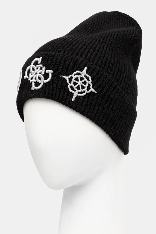 Accessori Guess berretto in misto lana AW5177.POL01 nero