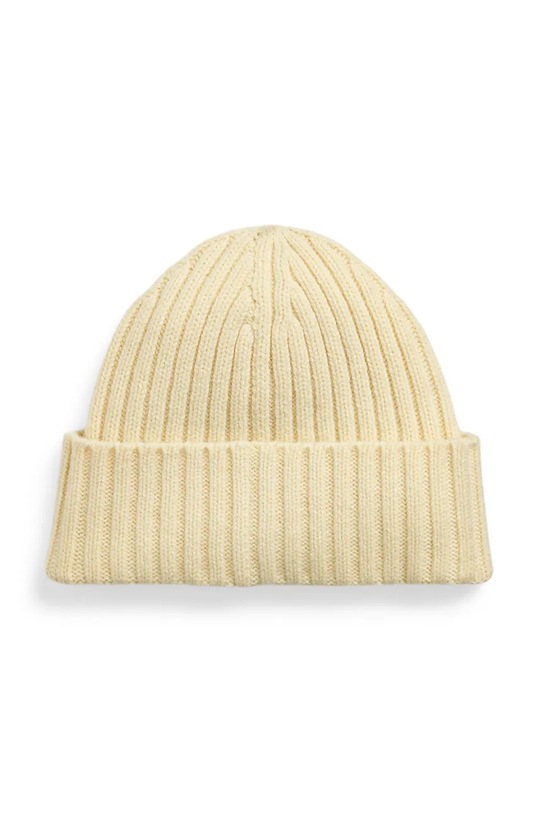 Vunena kapa Polo Ralph Lauren 455961984 bež AW24