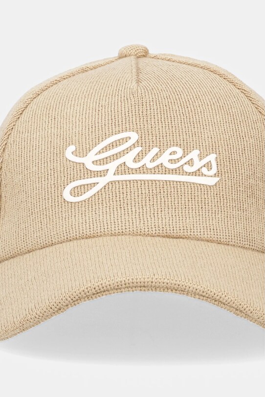 Кепка з домішкою вовни Guess AW5182.WOL01 бежевий AW24