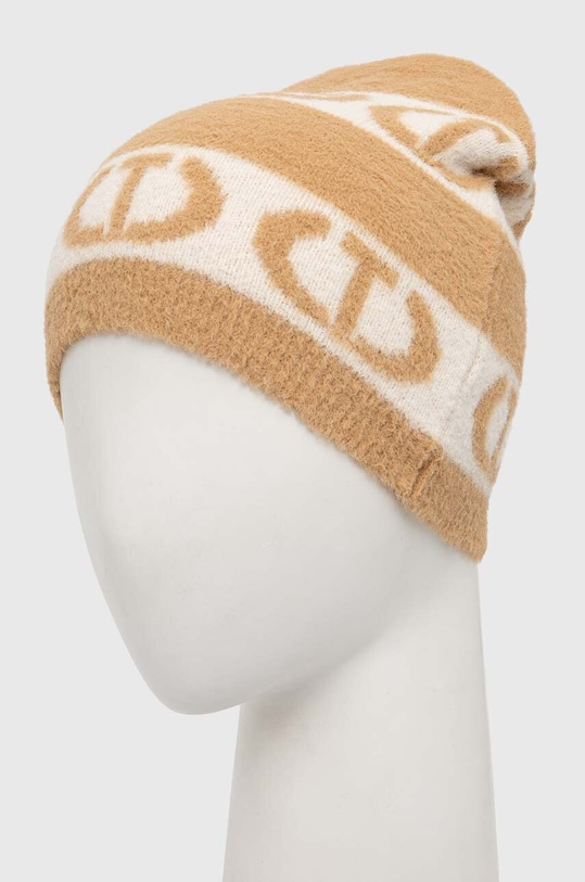 Шапка Twinset 242TA4641 коричневий AW24