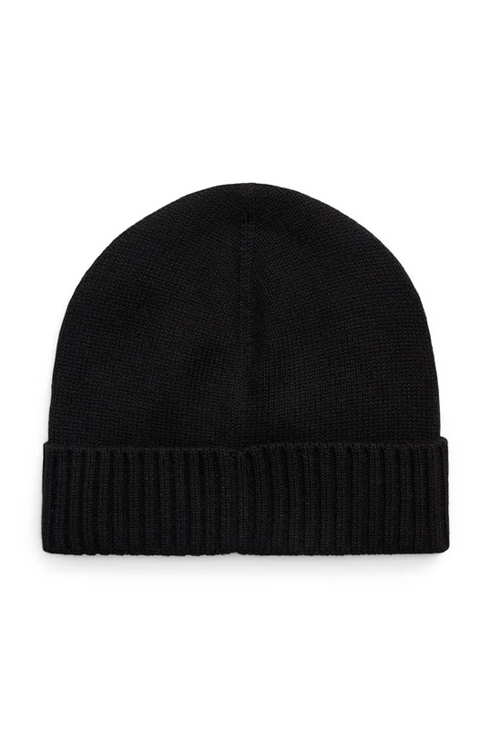 Шапка с примесью шерсти Lauren Ralph Lauren 454960057 чёрный AW24