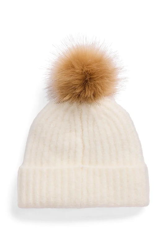 Kapa s dodatkom vune Lauren Ralph Lauren 454960080 bež AW25