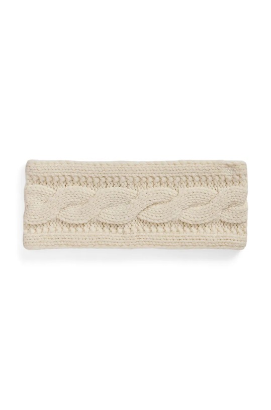 Čelenka s příměsí vlny Lauren Ralph Lauren s příměsí vlny béžová 454960093