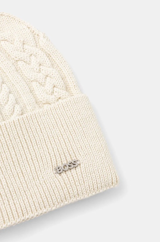 Аксесоари Вълнена шапка BOSS 50524289 бежов