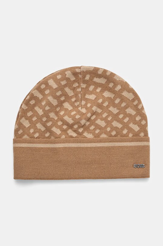 Σκούφος BOSS άλλο μπεζ 50524295