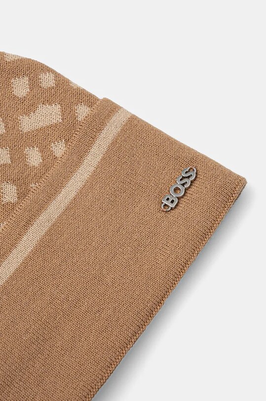 Αξεσουάρ Σκούφος BOSS 50524295 μπεζ