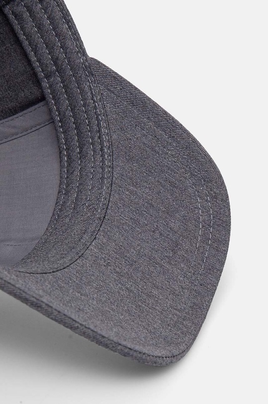 Twinset șapcă de baseball din bumbac gri 242TO5410