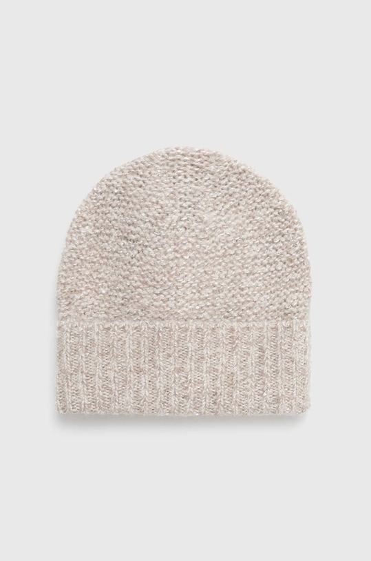 Marella caciula din amestec de lana model fin bej 2423576027200